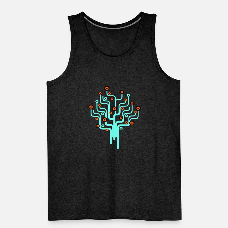 baum2_3f Männer Premium Bio Tank Top