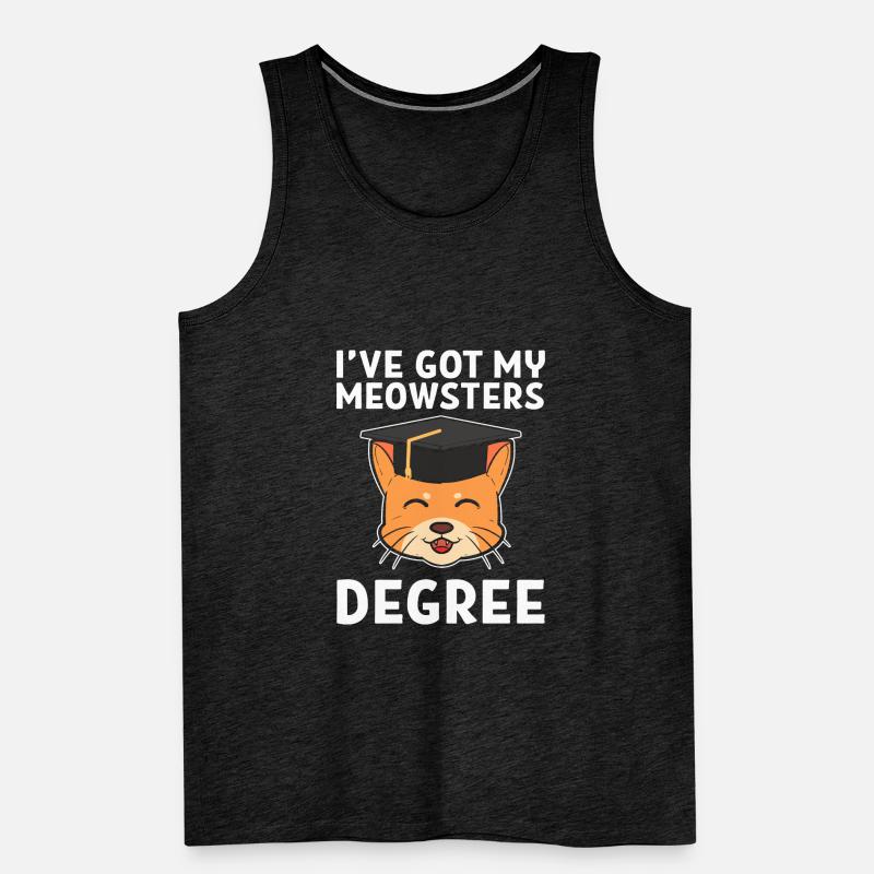 Master Studium Abschlussfeier Männer Premium Bio Tank Top