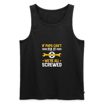I'm A Mechanic I Fix Cars Automobile Repair Techni - Men's Premium Organic Tank Top - black - Front - AI Model Male 178 light (178cm)