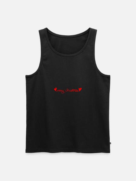 Merry Christmas - Men's Premium Organic Tank Top - black