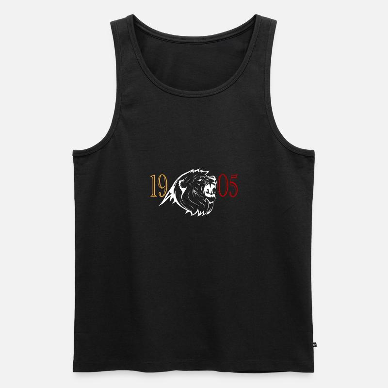 Löwe 1905 - Männer Premium Bio Tank Top - Schwarz