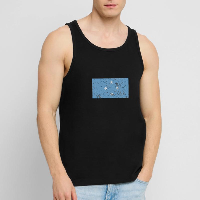 Micronesia Micronesia Men's Premium Organic Tank Top