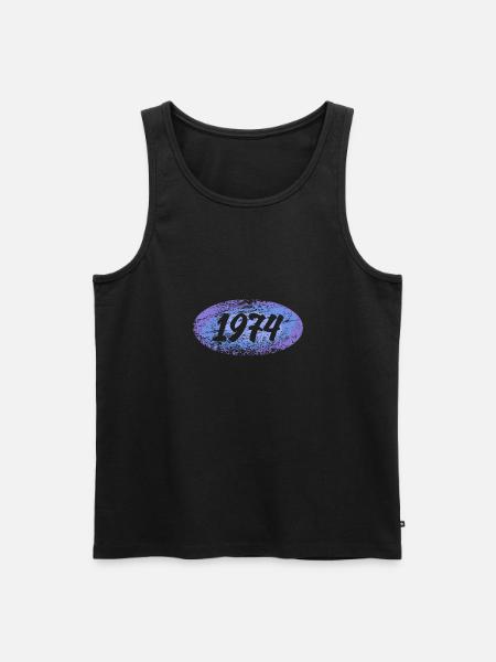 Recruit 1974 - Men's Premium Organic Tank Top - black