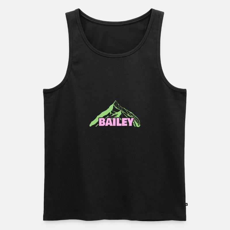 Bergsteigen Bail - Männer Premium Bio Tank Top - Schwarz
