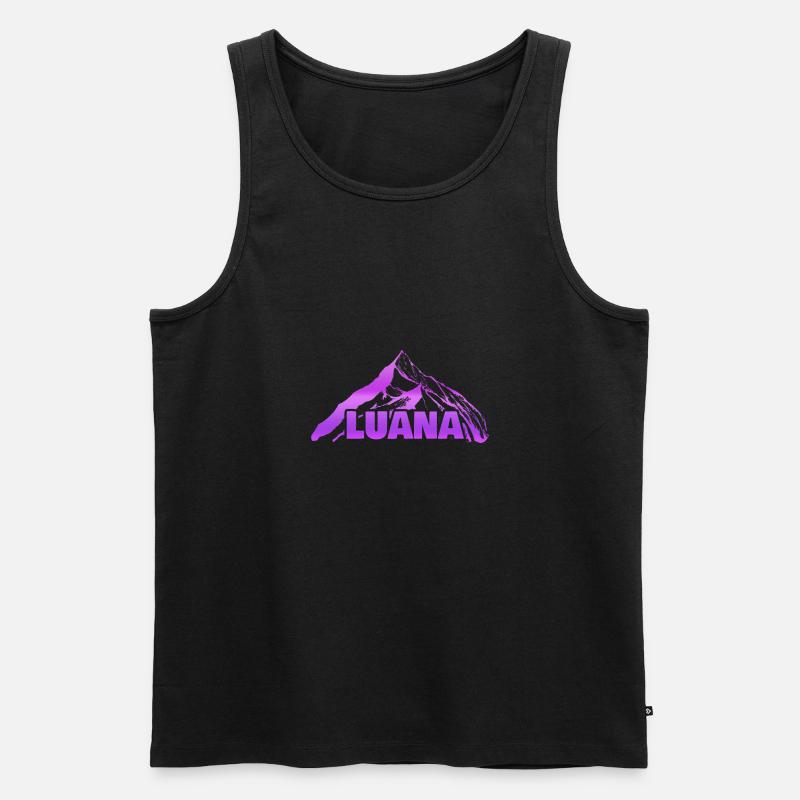 Luana - Männer Premium Bio Tank Top - Schwarz