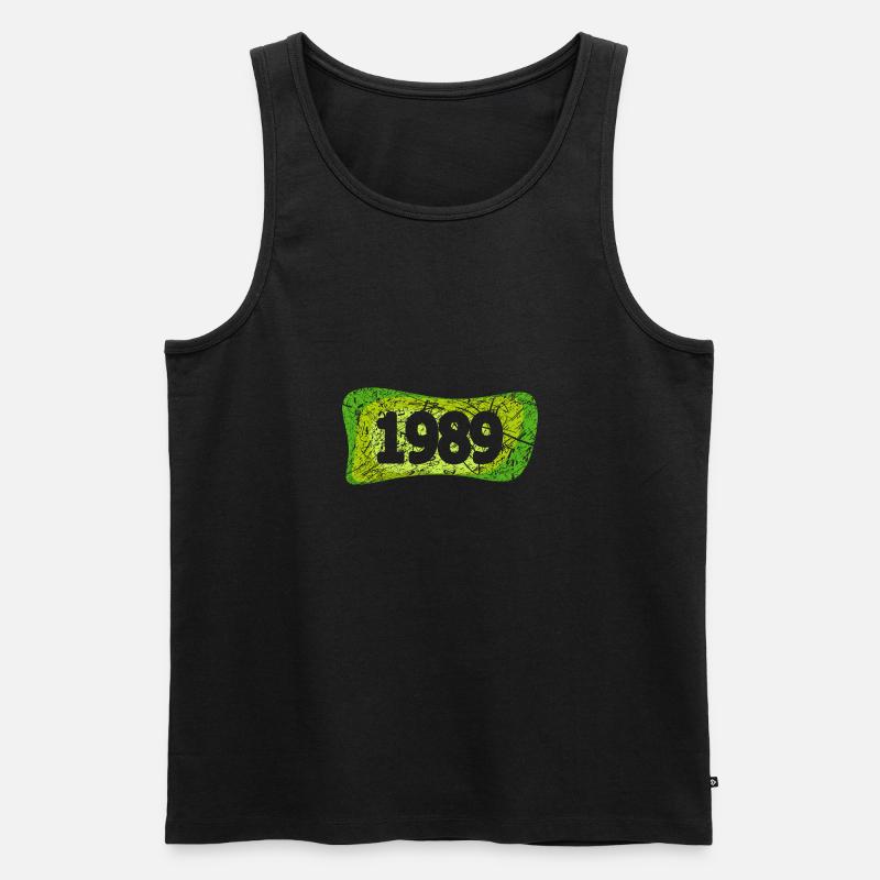 Scratch 1989 - Men's Premium Organic Tank Top - black