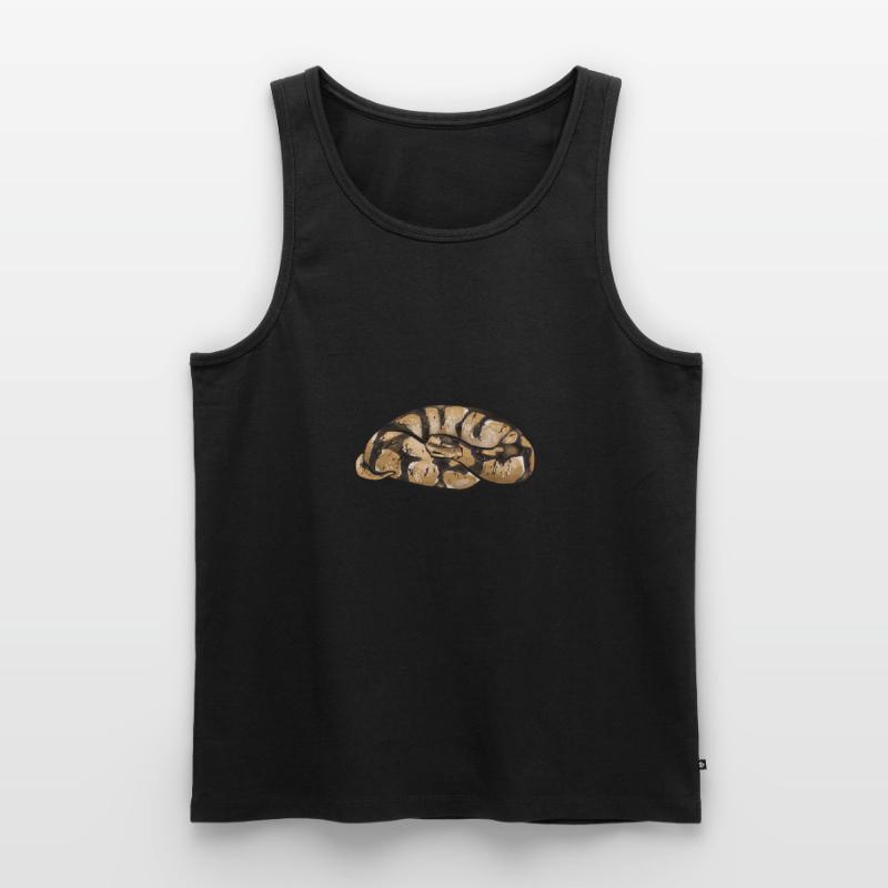 Ball Python Schlange Königspython Männer Premium Bio Tank Top