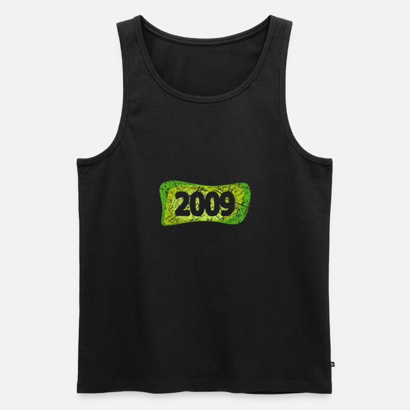 2009 - Männer Premium Bio Tank Top - Schwarz