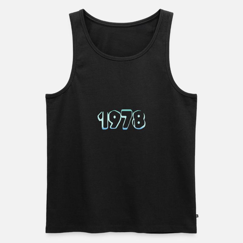 Eisberg 1978 - Männer Premium Bio Tank Top - Schwarz