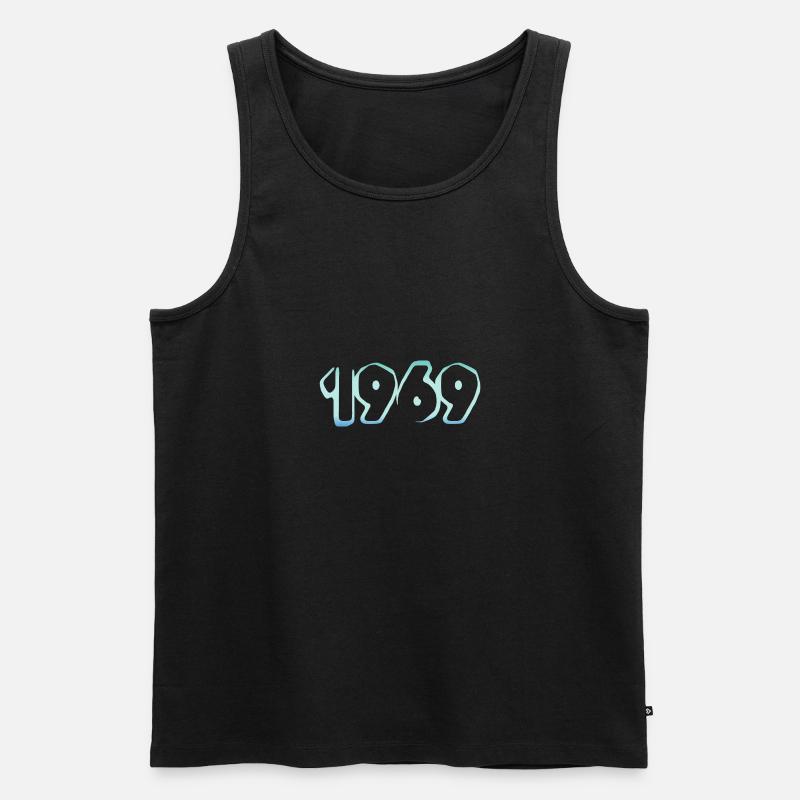 Eisblock 1969 - Männer Premium Bio Tank Top - Schwarz
