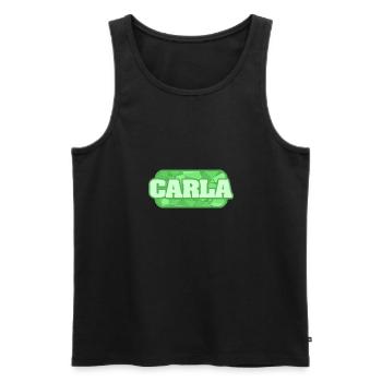 Health & Medical Carla - Men's Premium Organic Tank Top - black - Front - AI Model Male 178 light (178cm)