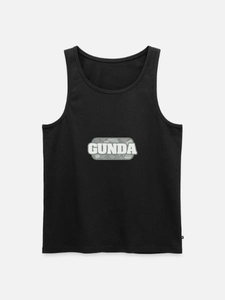 Gunda - Men's Premium Organic Tank Top - black