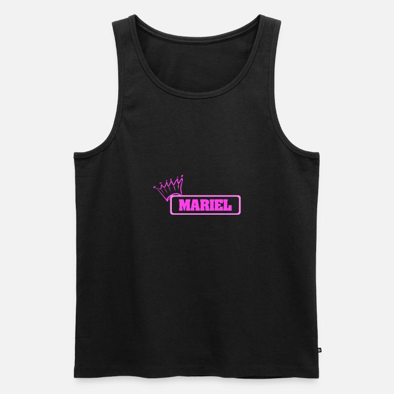 Mariel - Männer Premium Bio Tank Top - Schwarz