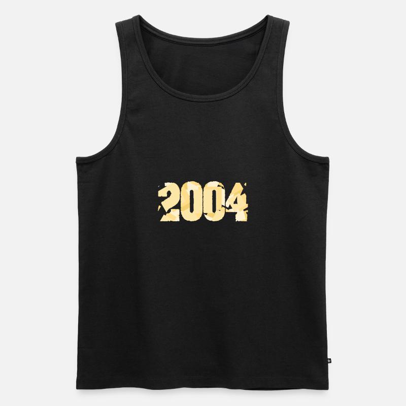 2004 - Männer Premium Bio Tank Top - Schwarz