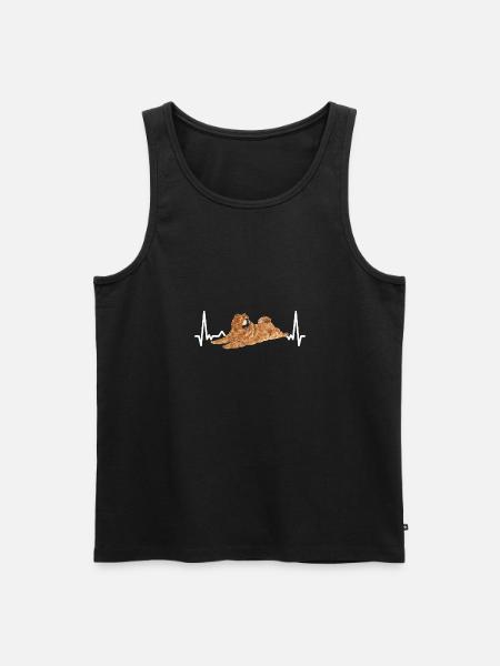 Chow Chow Dog - Men's Premium Organic Tank Top - black