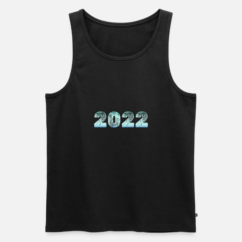 Eiskalt 2022 - Männer Premium Bio Tank Top - Schwarz