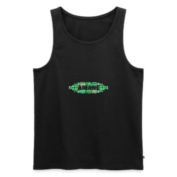 Mama Ariane - Men's Premium Organic Tank Top - black - Front - AI Model Male 178 light (178cm)