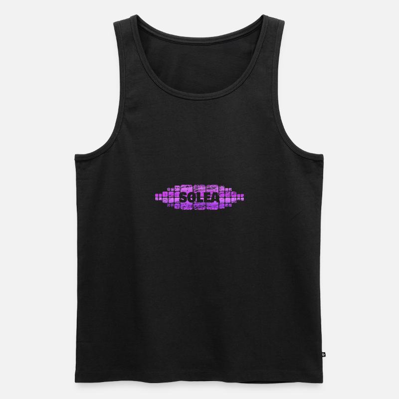 Mutti Solea - Männer Premium Bio Tank Top - Schwarz
