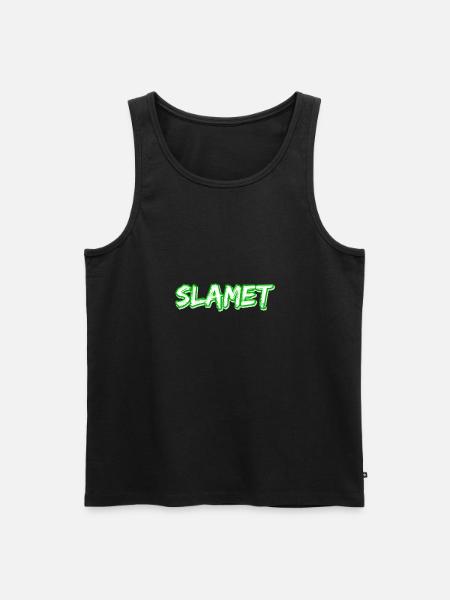 Slamet - Men's Premium Organic Tank Top - black