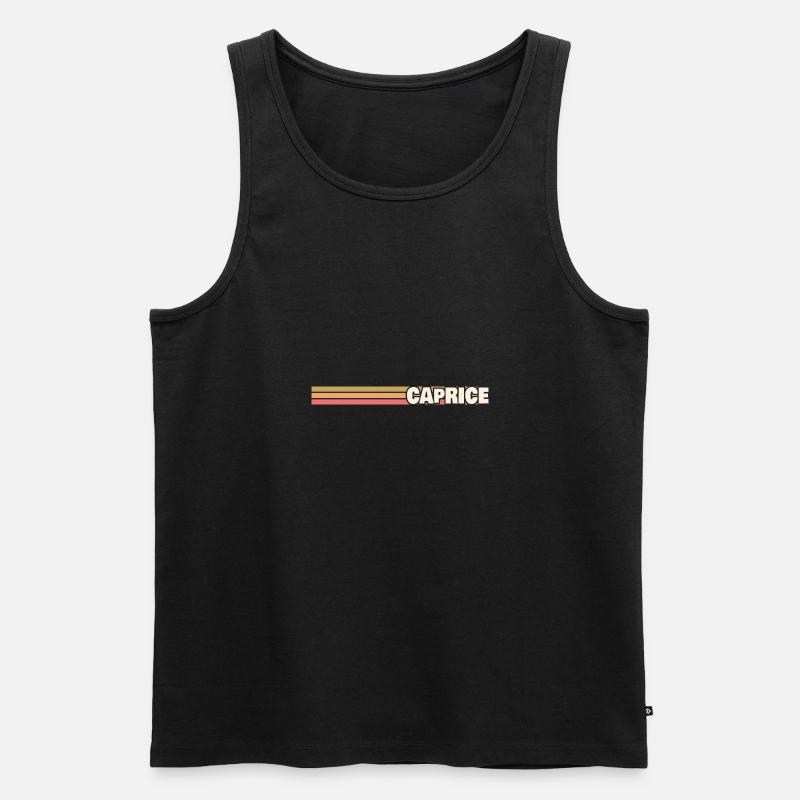Style Caprice - Männer Premium Bio Tank Top - Schwarz