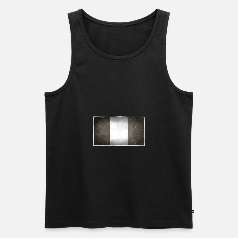 Frankreich - Männer Premium Bio Tank Top - Schwarz