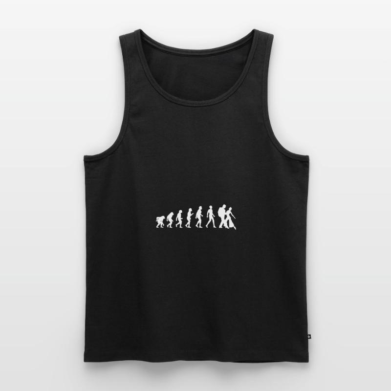 Salsa Evolution Salsa Tänzerin Geschenk Männer Premium Bio Tank Top