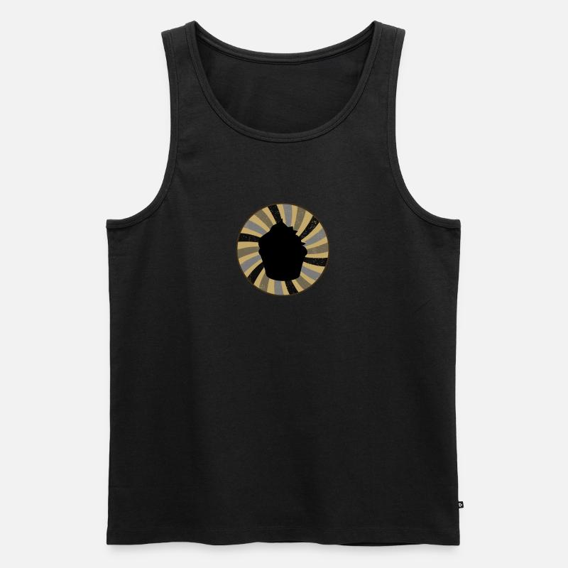 Bäckerin Bäckerin - Männer Premium Bio Tank Top - Schwarz