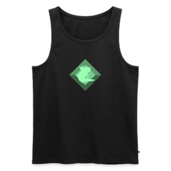 Cute Pets Pets - Men's Premium Organic Tank Top - black - Front - AI Model Male 178 light (178cm)
