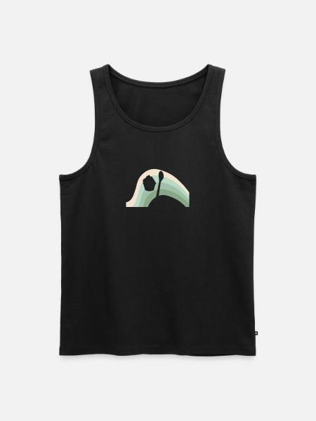 Cupcake Muffin Törtchen - Männer Premium Bio Tank Top - Schwarz