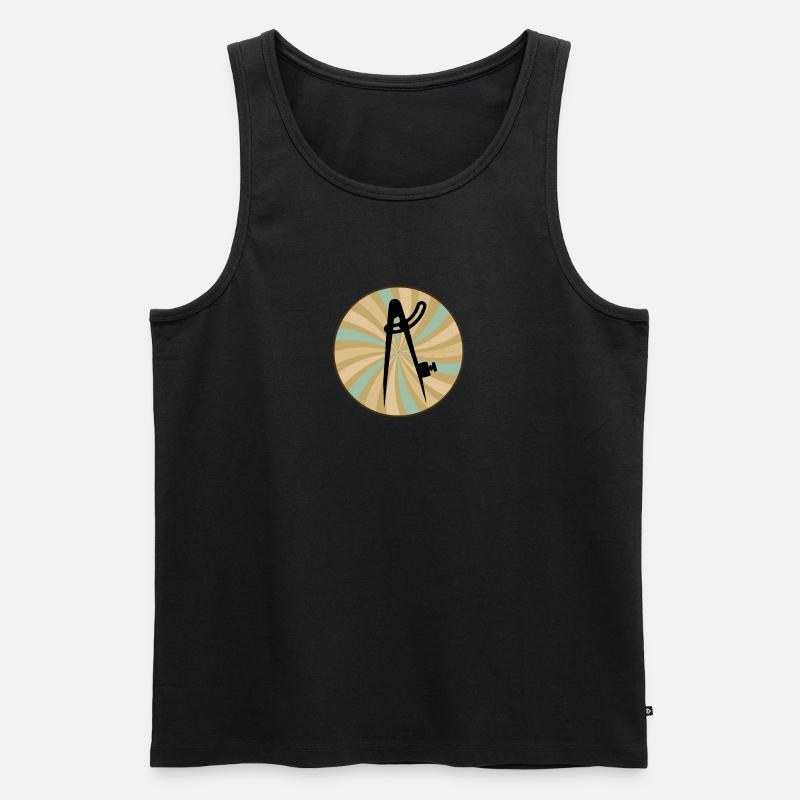 Design Engineer Architect - Men's Premium Organic Tank Top - black