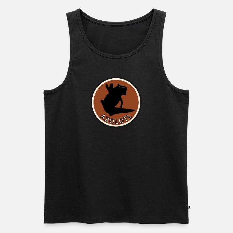 Cute Haustier - Männer Premium Bio Tank Top - Schwarz
