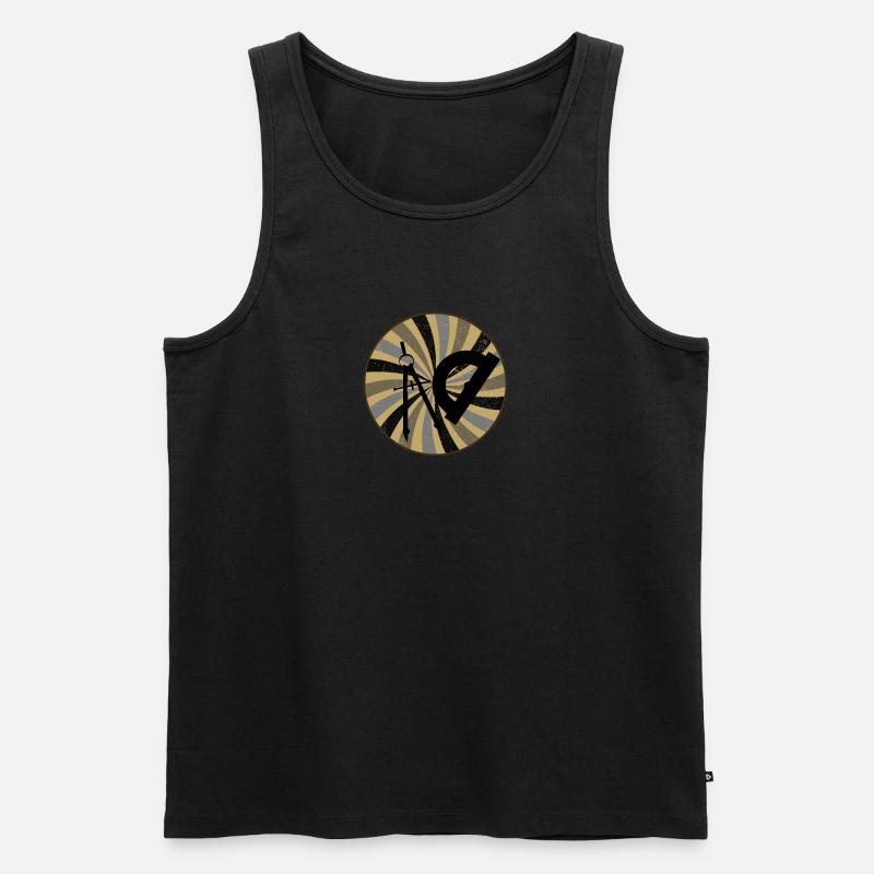 Architekt Konstrukteur - Männer Premium Bio Tank Top - Schwarz