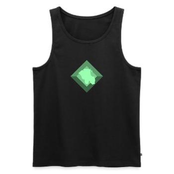 Agriculture Farm Agriculture - Men's Premium Organic Tank Top - black - Front - AI Model Male 178 light (178cm)
