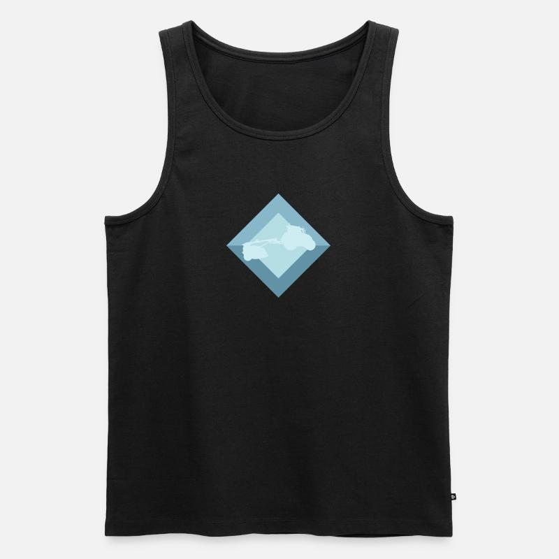 Landwirtschaft Bauer Ernte - Männer Premium Bio Tank Top - Schwarz