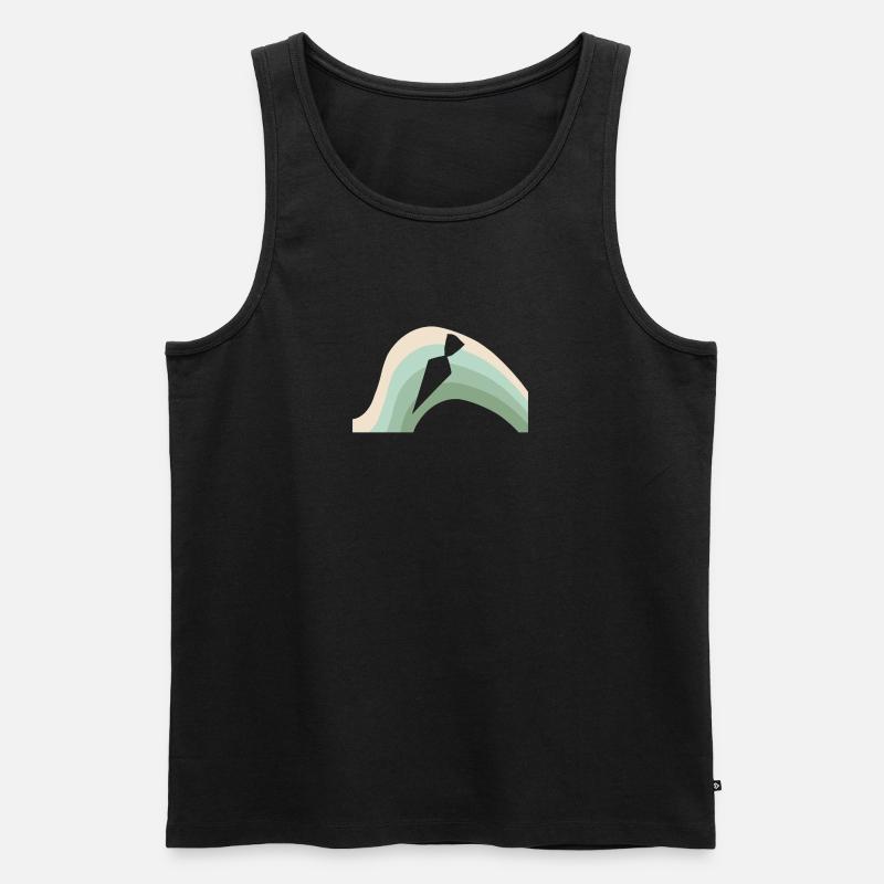Bäcker Baking - Männer Premium Bio Tank Top - Schwarz
