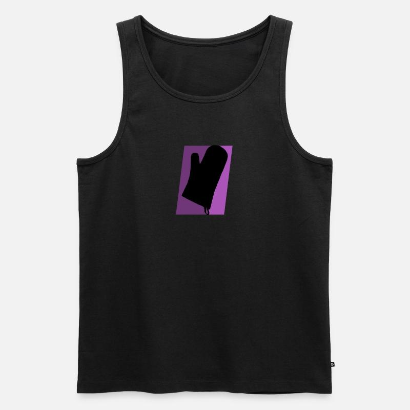 Backwaren Backen Kuchen - Männer Premium Bio Tank Top - Schwarz