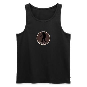 Frisbee Sport Disc Golf - Débardeur bio Premium Homme - noir - Devant - Michal (187cm)