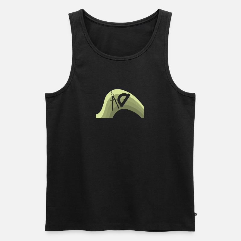 Design Engineer Construction - Men's Premium Organic Tank Top - black