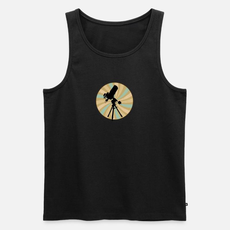 Physiker Astrophysics - Männer Premium Bio Tank Top - Schwarz