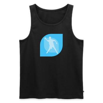 Dodgeball Dodgeball Player Ball Sports - Men's Premium Organic Tank Top - black - Front - Michal (187cm)