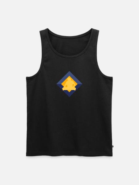 DJ Djing - Männer Premium Bio Tank Top - Schwarz