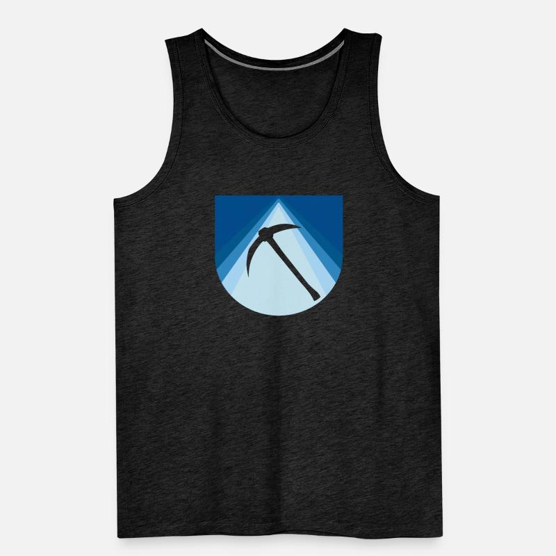 Mine Mining Men's Premium Organic Tank Top