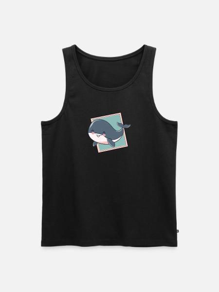 Marine life underwater - Men's Premium Organic Tank Top - black