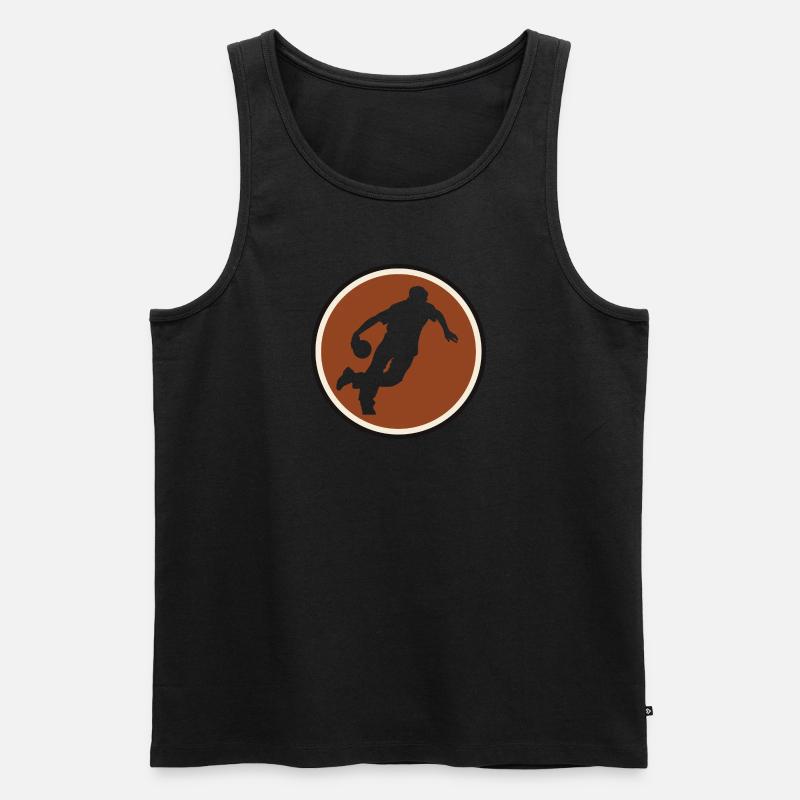 Bowling Strike - Männer Premium Bio Tank Top - Schwarz