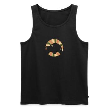 Autocross Motorsport Rennauto - Männer Premium Bio Tank Top - Schwarz - Vorne - Michal (187cm)