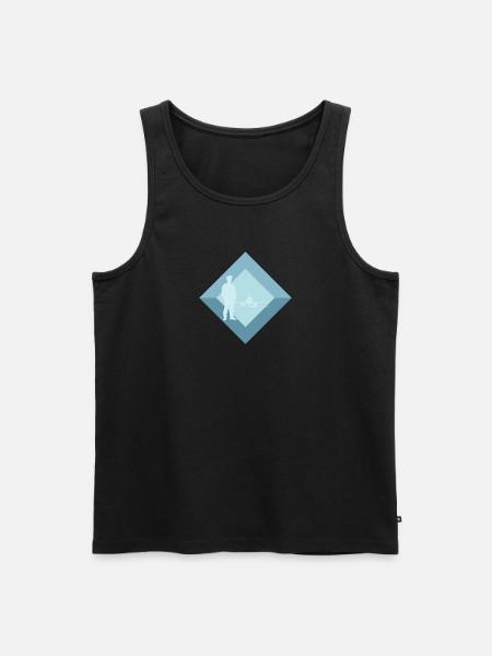Fotografie Fotoshooting - Männer Premium Bio Tank Top - Schwarz