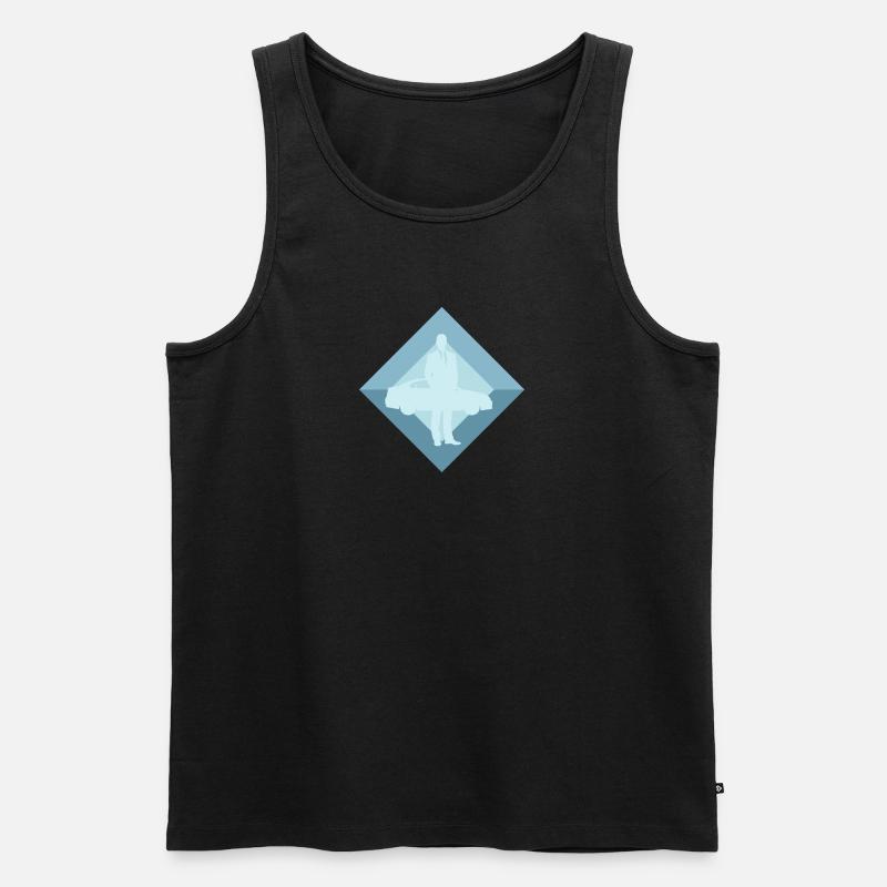 Autoverkaeufer Auto - Männer Premium Bio Tank Top - Schwarz