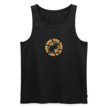 Rodent Hamster Animal - Men's Premium Organic Tank Top - black - Front - AI Model Male 178 light (178cm)