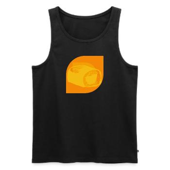 Sushi Japan Rice Vinegar - Men's Premium Organic Tank Top - black - Front - AI Model Male 178 light (178cm)