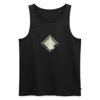 Mage Tricks - Men's Premium Organic Tank Top - black - Front - AI Model Male 178 light (178cm)